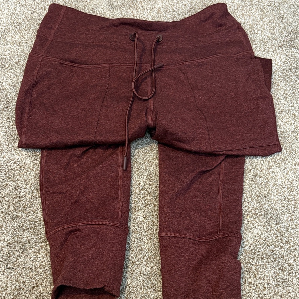 Old Navy Maroon Skort with Leggings